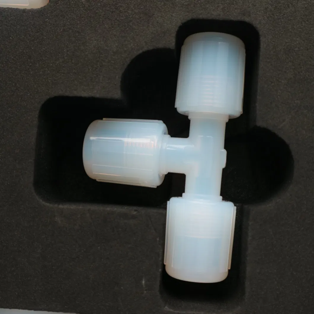 High Transparency Fluoropolymer Material Made From PFA Connector