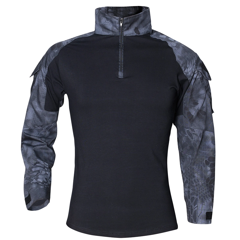 Tactical Airsoft Assault Long Sleeve Camo Shirt