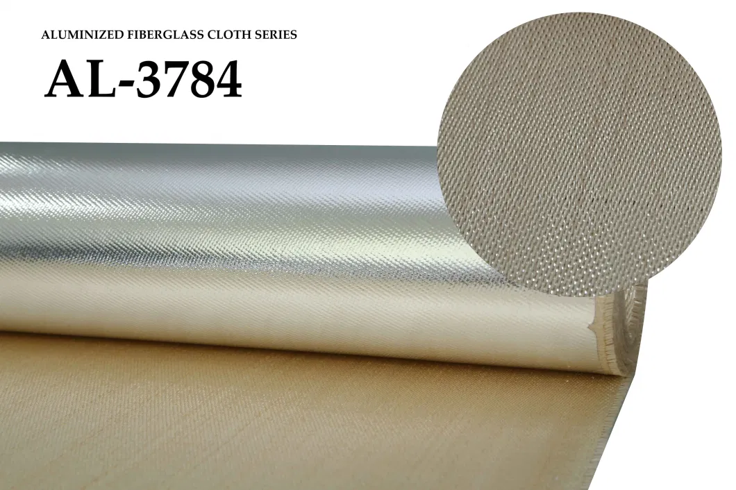 Silicone Coated Adhesive Fireproof Fabric Fiberglass Cloth Fire Resist Cloth