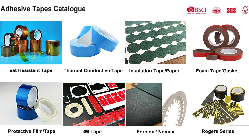 Heat-Resistant Masking Electrical Insulation Polyimide Kapton Pi Tape