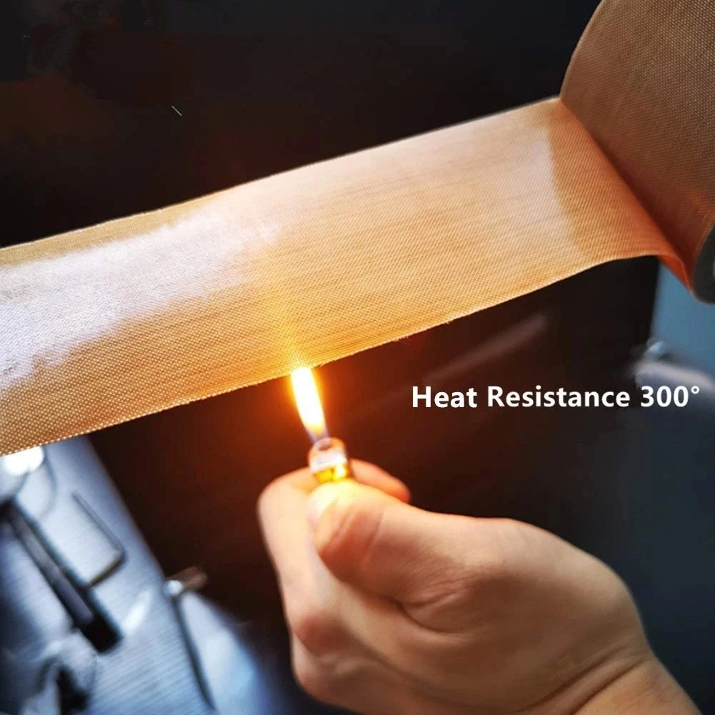 High Temperature Resistant Non Stick PTFE Teflon Self Adhesive Roll Tape