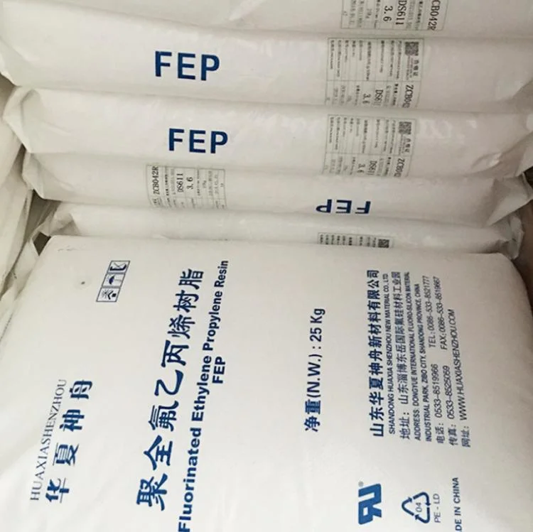 High Quality Fluorinated Ethylene Propylenetransparent FEP Resin Pellets with Factory Price