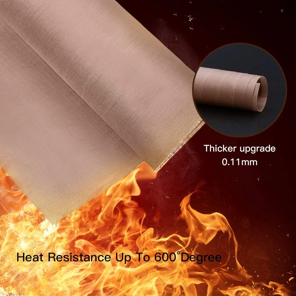 Carbon Fiber Sheet Heat Resistant Fibreglass Glass Fabric for Heat Press Heat Resistant PTFE Coated Fiberglass Fabric High Temperature