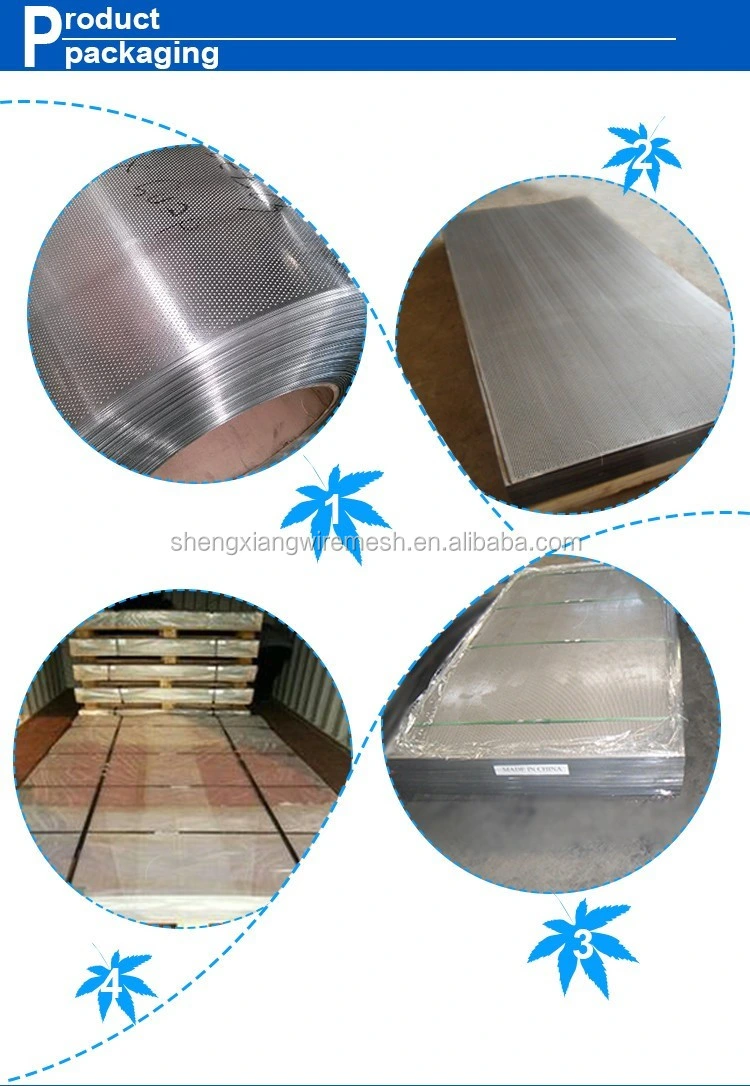 Cold Roll Steel Galvanized Aluminum Perforated Metal Sheet for Speaker Grills