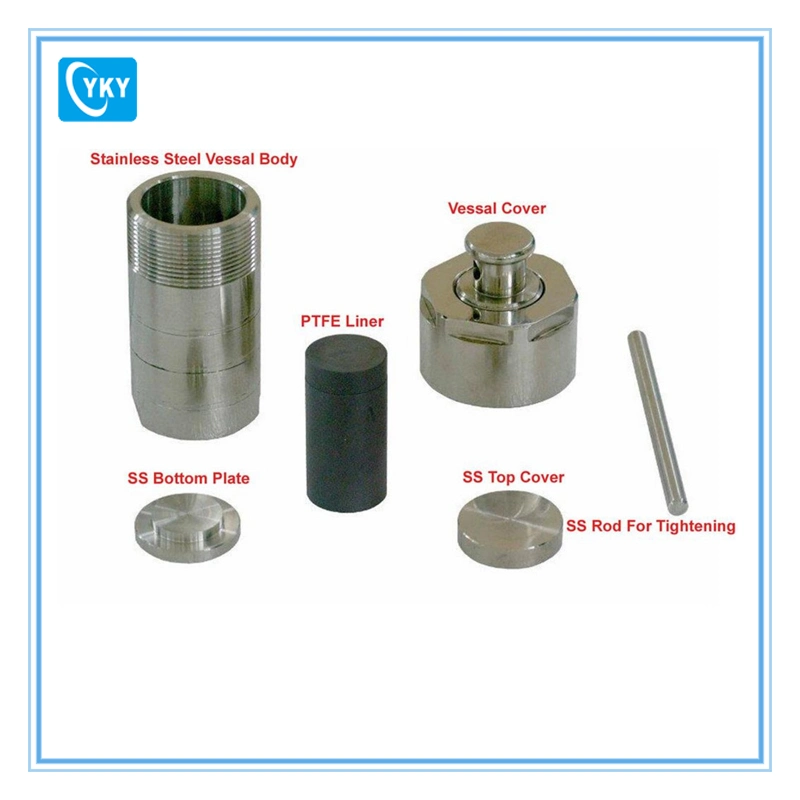 SS304 High Pressure Reactor with PTFE Lining for Rotary Oven