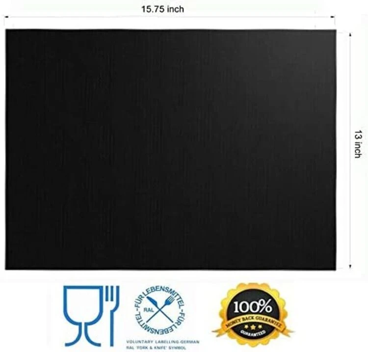 2022 Amazon Best Selling PTFE BBQ Grill Mat Cooking Mat Easy to Clean Non-Stick Reusable Oven Liner