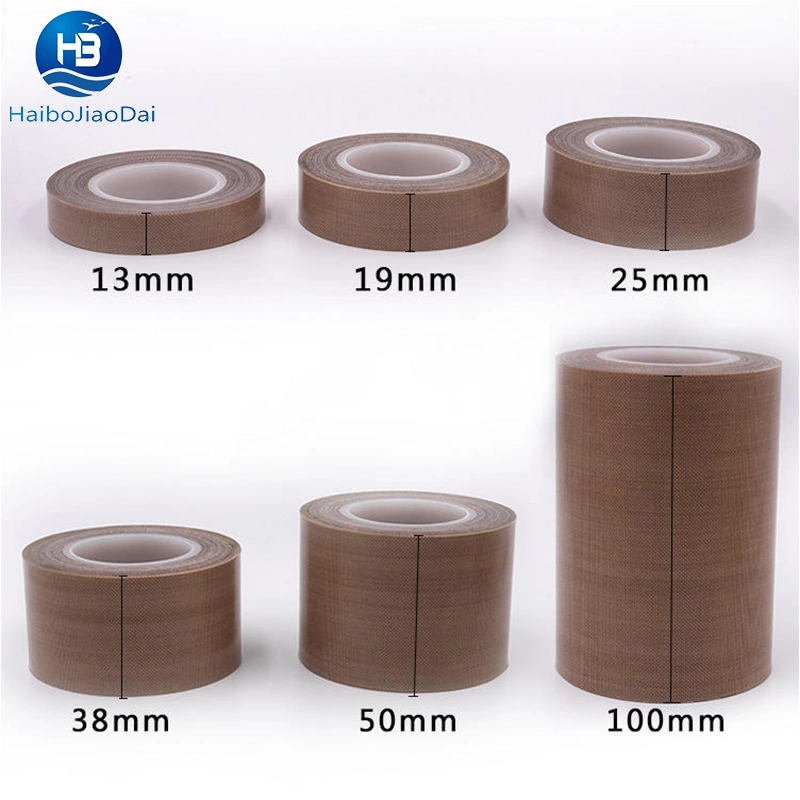 High Temperature 300 Degrees Heat Resistant Single Sided Silicone Adhesive PTFE Insulation Teflonstape