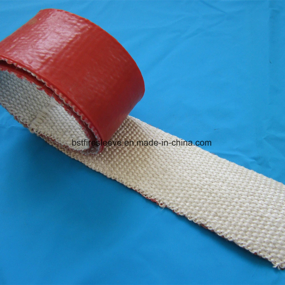 China Manufacturer Aluminum Foil Silicone Vermiculite Glass Fiber High Temperature Heat Resistant and Thermal Insulating Fiberglass Woven Tape