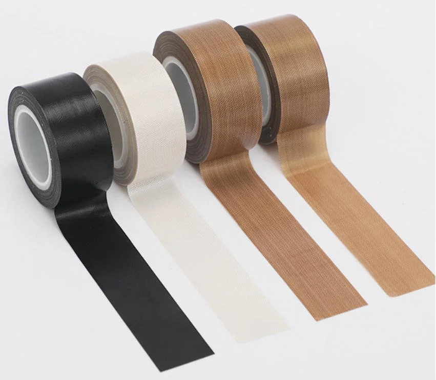 PTFE teflon High Temperature Silicone Coating Fiberglass Vacuum Sealing Insulation Tape