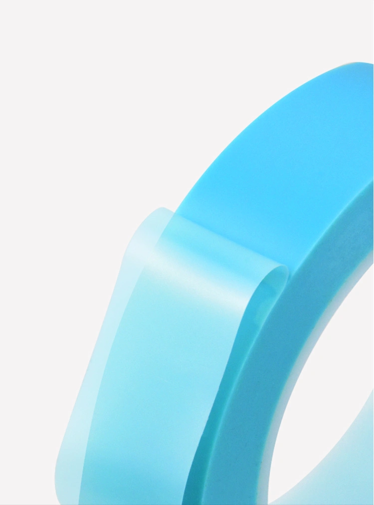 Manufacturer Heat Resistant Vinyl PVC High Temperature Wrapping Cables Wires 1mm Blue Fine Line Masking Painter Tape