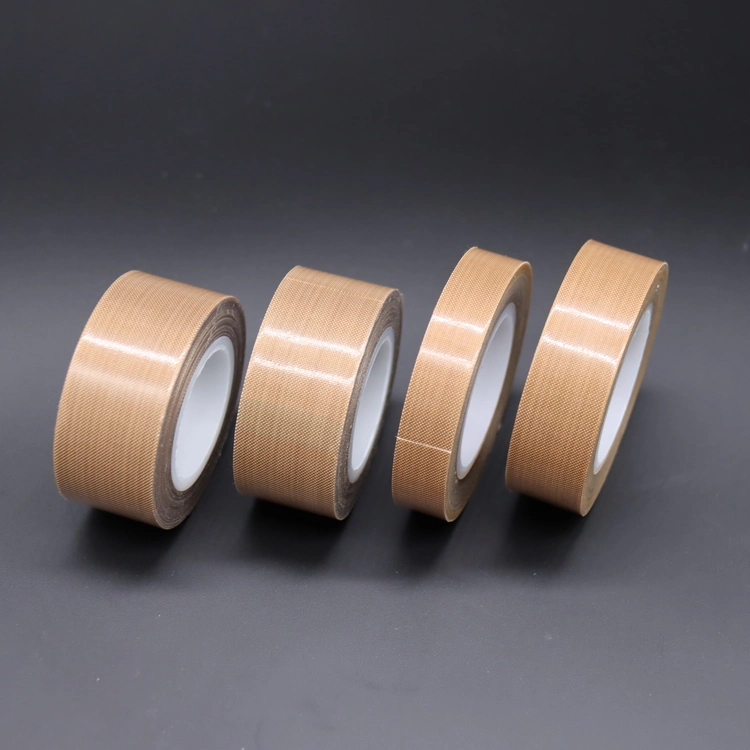 White High Temperature Resistant Skived PTFE Film Tape with Silicone Adhesive