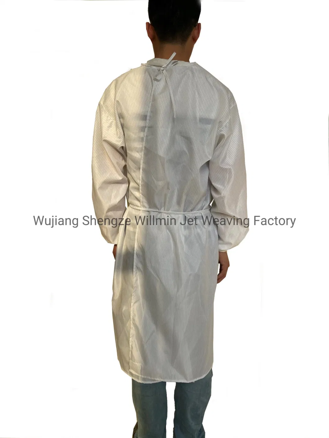 OEM Cleanroom Clothing Polyester Anti-Static ESD Working Clothes
