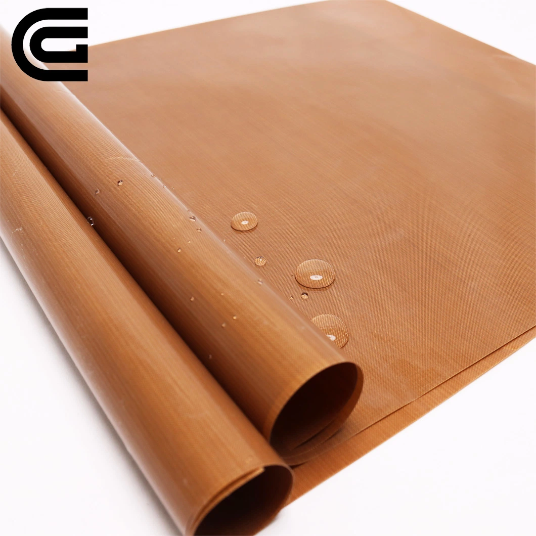 Custom Industry High Temperature Mechanical Grade PTFE-Glass Fabric PTFE Coated Fiberglass Cloth