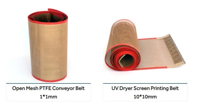 Hot Sale Good Quality Conveyor Mesh Vacuum Filter Dryer PTFE Conveyor Belt