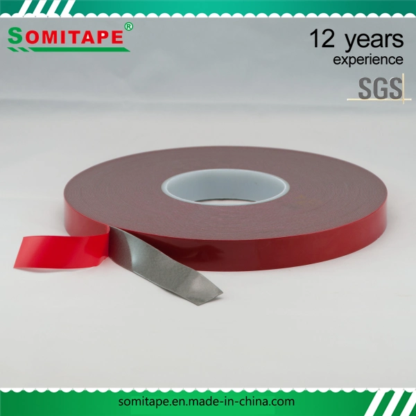 Sh361 Super Sticky Heat-Resistant 180c Acrylic Adhesive Tape for Mounting Somitape