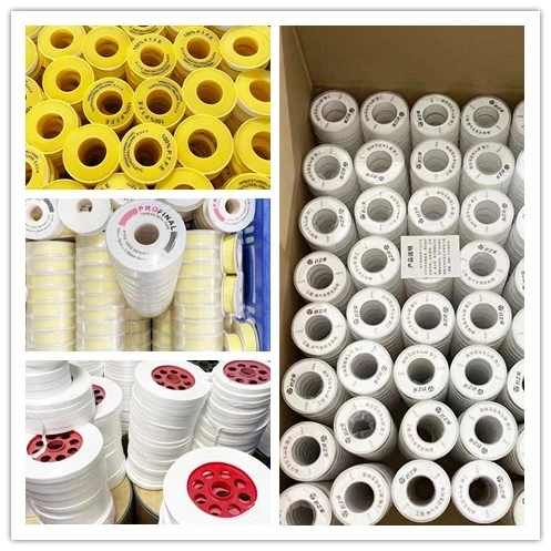 Customized Color PTFE Film Tape Adhesive Tape PTFE Thread Seal Tape