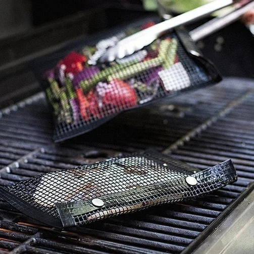 Healthy Food Grade BBQ Grill Mesh Bag