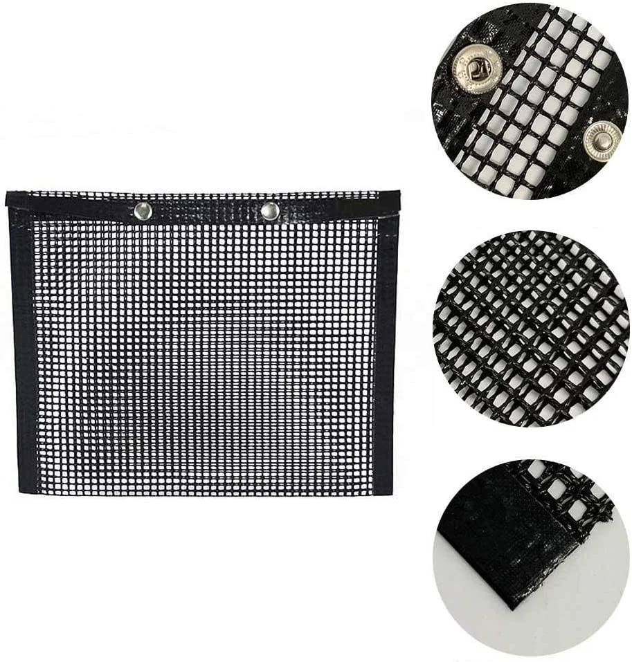 Reusable BBQ Oven Grill Mesh Bag, Non-Stick Mesh Grilling Bag Heat-Resistant Easy to Use Easy to Clean Grilling Baking Bag Wbb15645