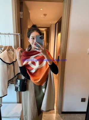 Wholesale Branded Scarf Silk Scarf Replica Designer Brand CH&amacr; Nel&prime;&prime;s Versatile Shawls Scarves of Designer Scarfs