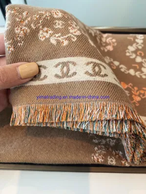Wholesale Branded Scarf Silk Scarf Replica Designer Brand CH&amacr; Nel&prime;&prime;s Versatile Shawls Scarves of Designer Scarfs