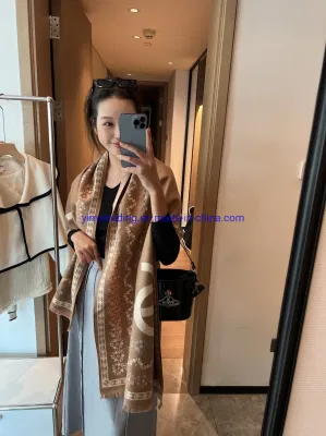 Wholesale Branded Scarf Silk Scarf Replica Designer Brand CH&amacr; Nel&prime;&prime;s Versatile Shawls Scarves of Designer Scarfs