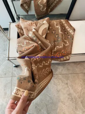 Wholesale Branded Scarf Silk Scarf Replica Designer Brand CH&amacr; Nel&prime;&prime;s Versatile Shawls Scarves of Designer Scarfs