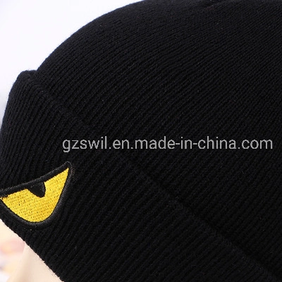 Fashion Promotion Exhibition Decoration Polyester Fabric Knitted Hats Beanie