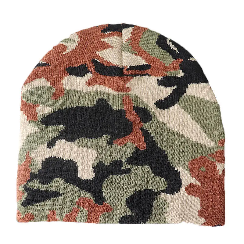 Custom High Quality Unisex Acrylic Jacquard Winter Cap Pullover Protection Warm Hat Knitted Sports Ski Snow Mountain Logo Beanie