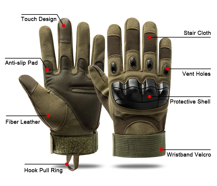 Windproof Warm Knit Anti-Slip Sports Texting Driving Cycling Touch-Screen Winter Gloves