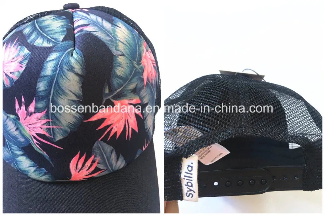 OEM Customized Logo Embroidered Cotton Grey Jersey Baseball Cap Hat with Mesh