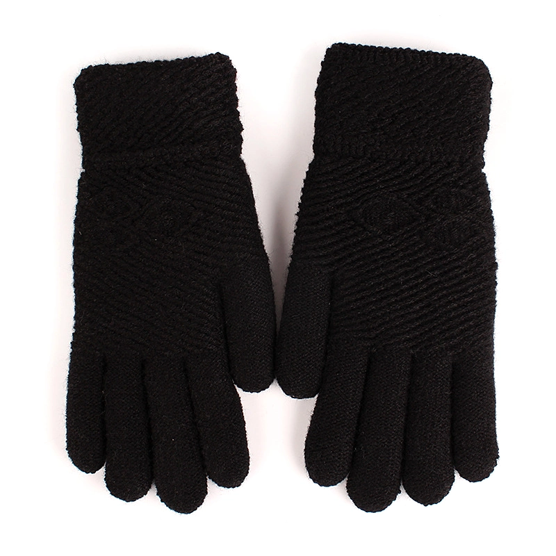 Double Layers Gloves for Winter Touch Screen Gloves Men Women