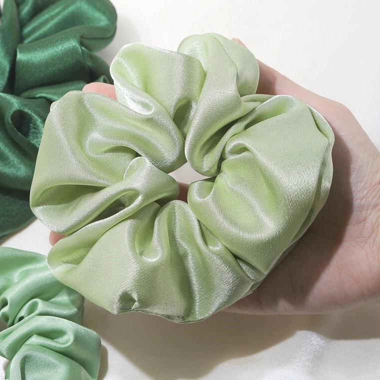 Popular Hair Bands Silk Accessories Beautiful Silk Scrunchie 16mm 100% Silk Hair Ties Elastics