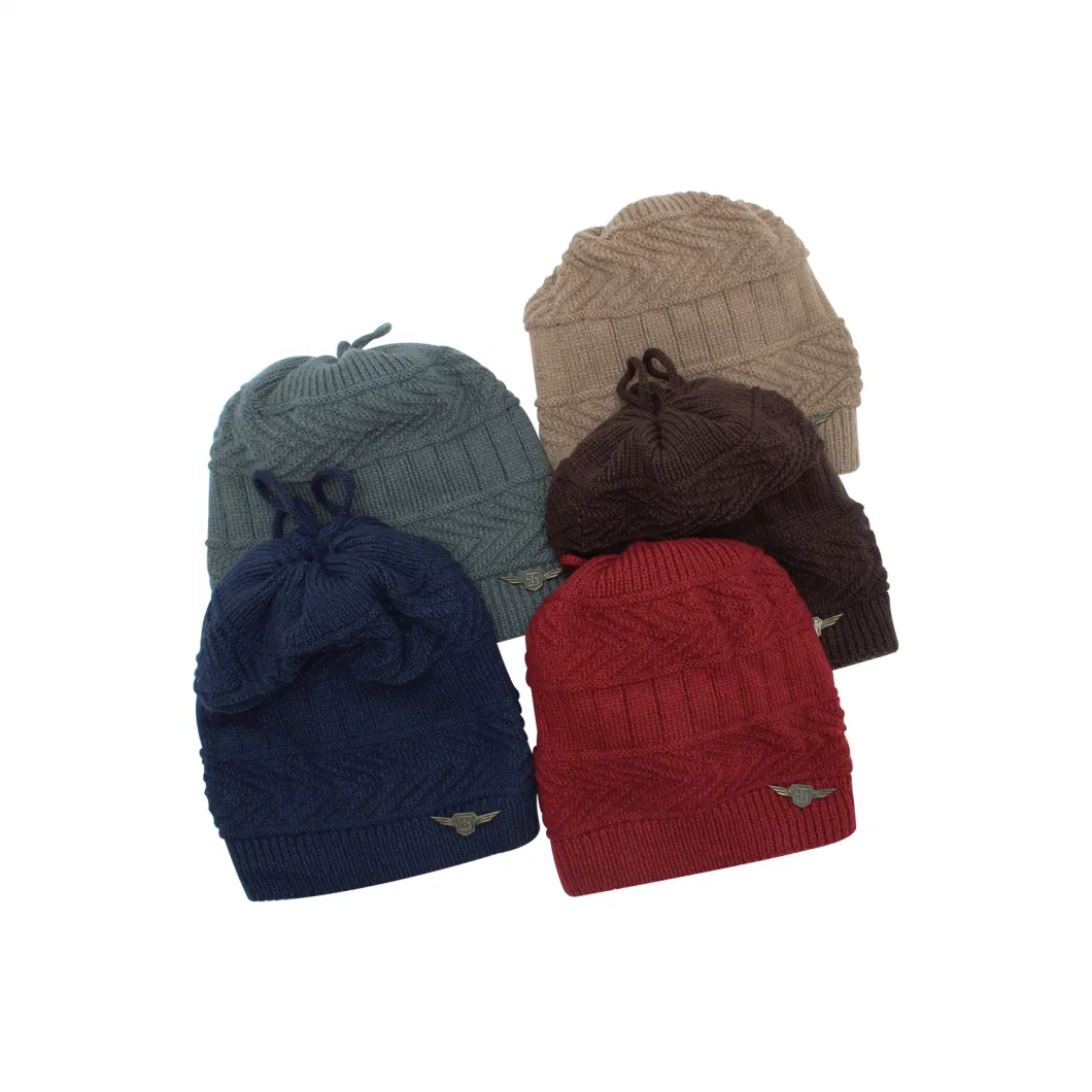 Fashion Collection Dual-Purpose Beanie Hat Change to Neck Mufflers Scarf