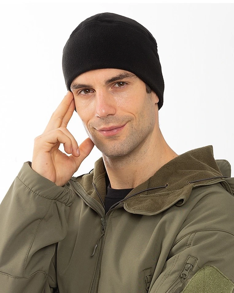 China Supplier Fold Polar Fleece Cap