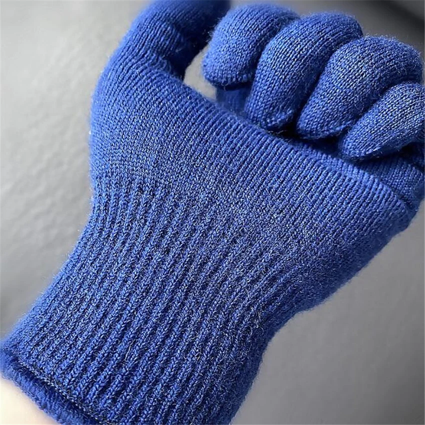 Custom Unisex Mens Women Merino Wool Thermal Winter Glove Liner