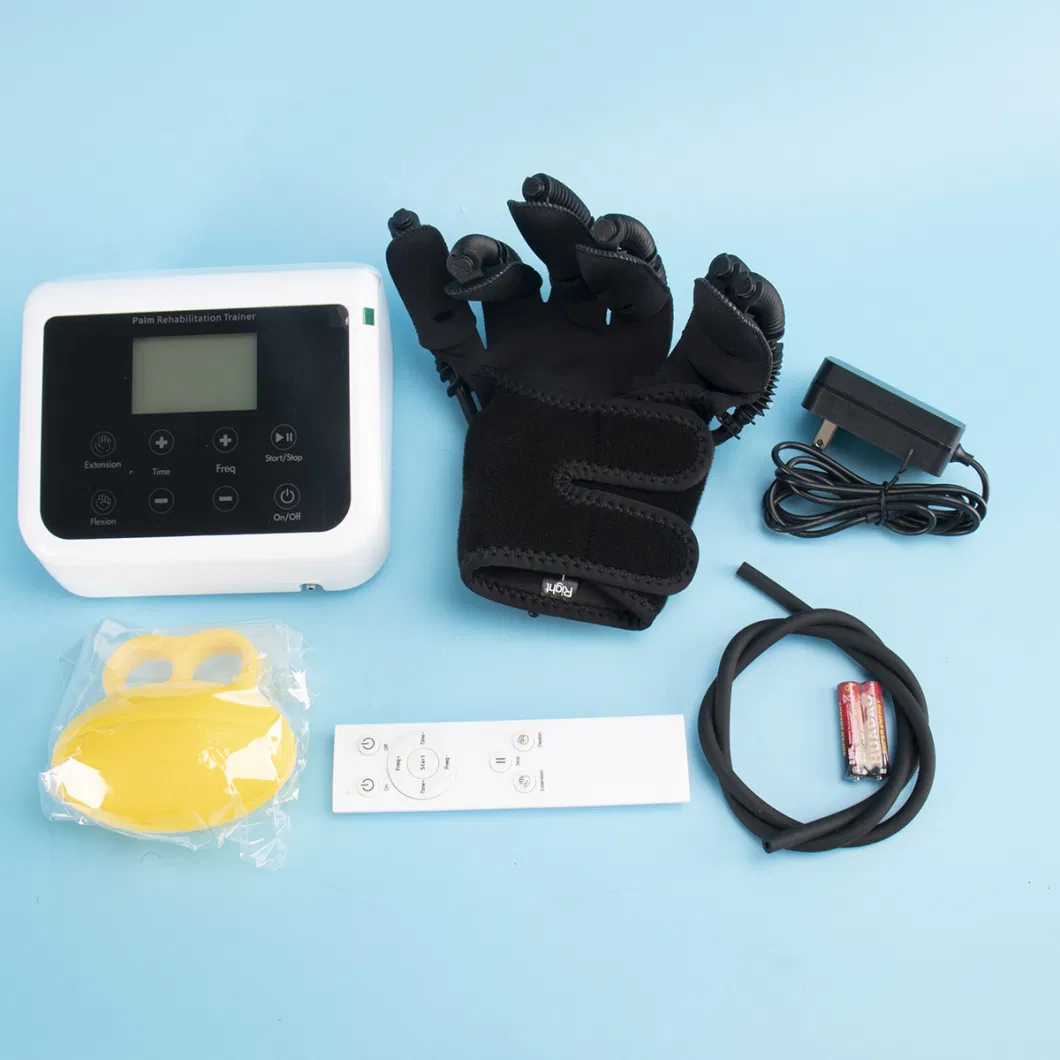 Newest Factory Price Finger Palm Rehabilitation Training Device Smart Robotic Glove for Hand Rehabilitation Msloe1671