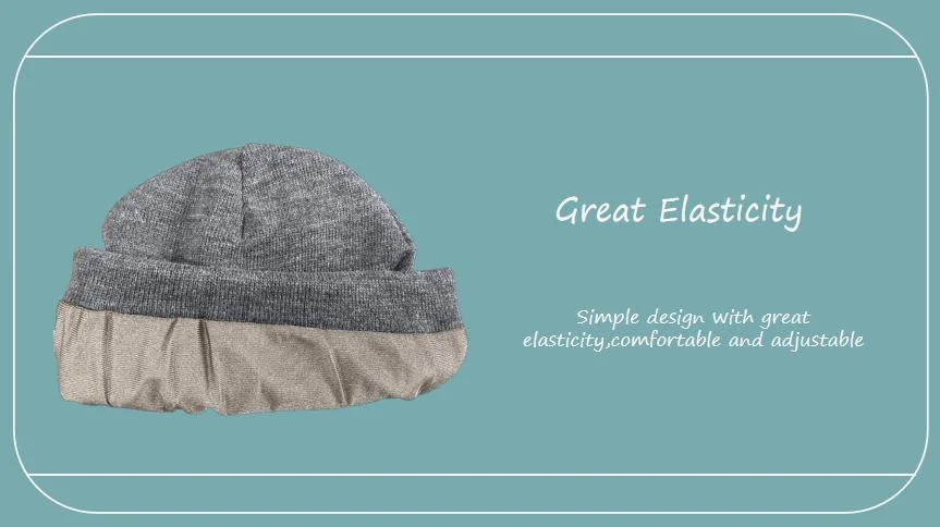 Great Performance Emf Protection Silver Fiber Fabric Beanies Winter Hat for Radiation Proof