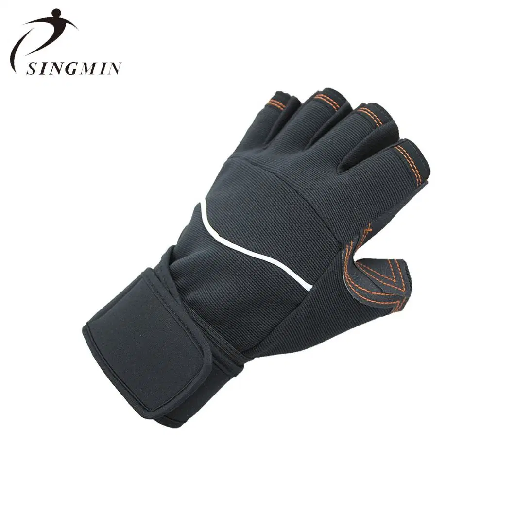 Good Quality Custom Fingerless Mens Womens Shock Absorbing Bike Gloves Cycling Bicycle Balance Gloves