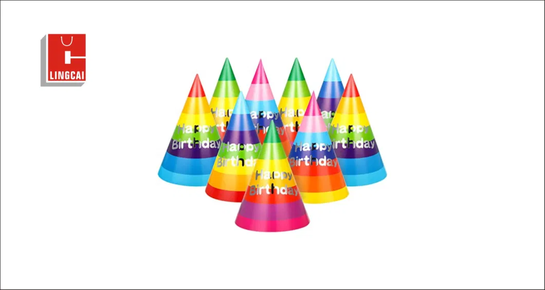 Fun Celebration Kit Happy Birthday Cone Party Hats