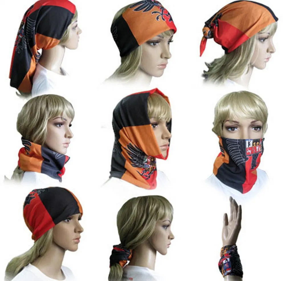 Promotional Stock Multifunctional Bandana Seamless Neck Scarf Fast Delivery