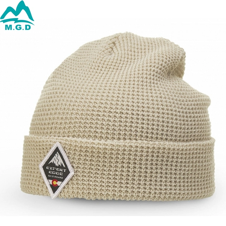 Whole Sale Winter Hat Mens Waffle Knitted Beanie