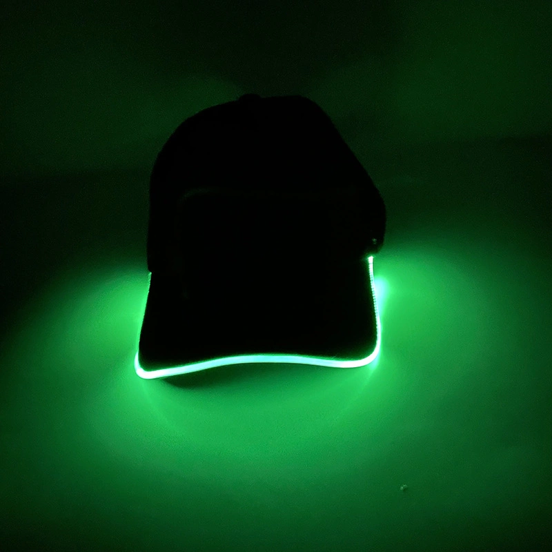 New Light-Emitting Cap Outdoor LED Light-Emitting Cap Baseball Cap Singing Props