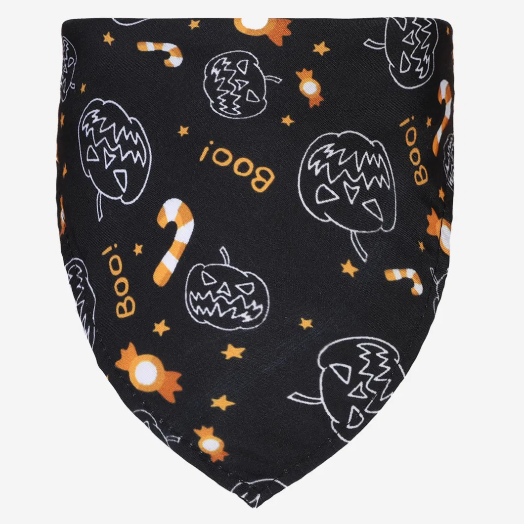 Halloween Pet Triangle Scarf Cotton Scarf for Dogs Cat