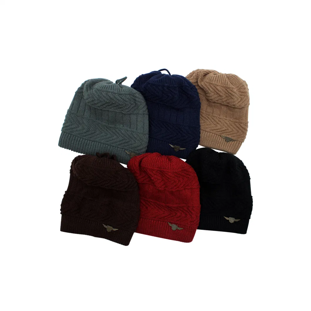 Fashion Collection Dual-Purpose Beanie Hat Change to Neck Mufflers Scarf