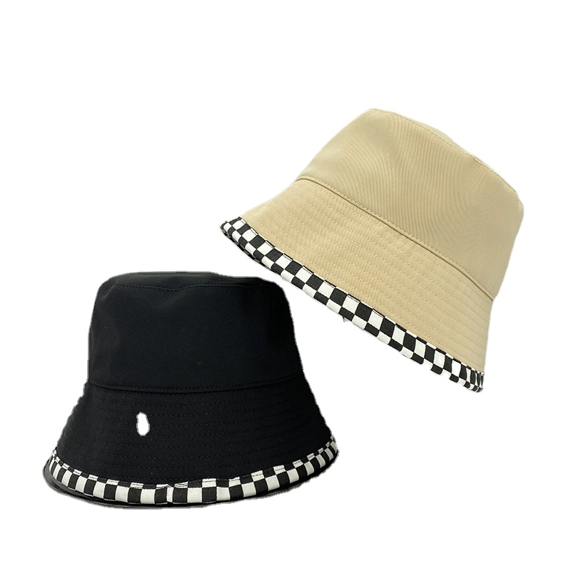 2022 Autumn New Product Dropshipping Solid Foldable Satin Lining Sublimation Knit Stripe Branded Bucket Hats