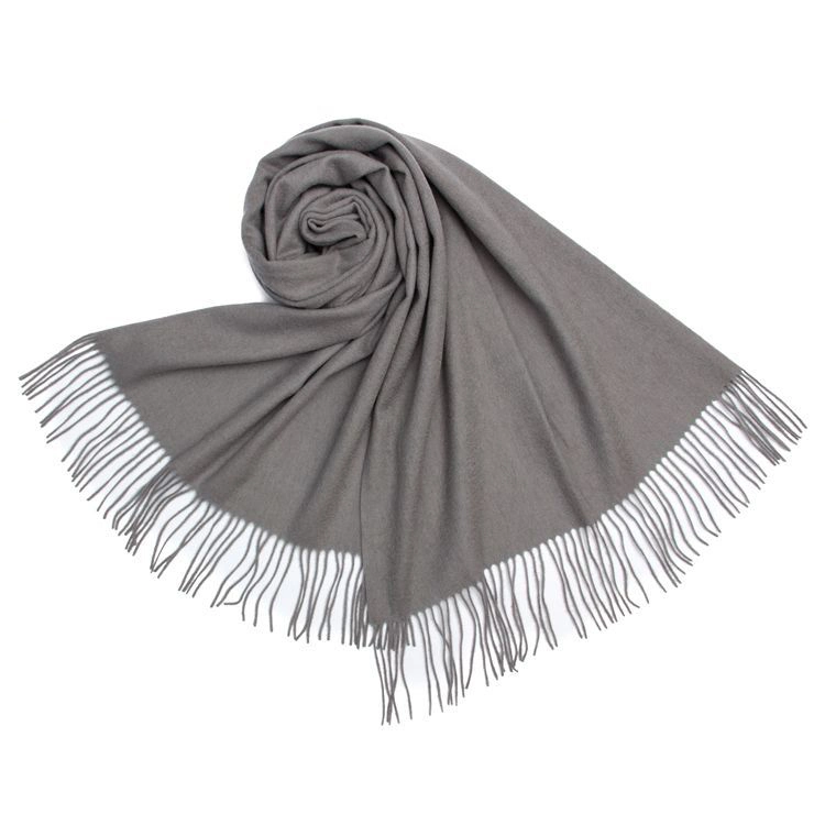 Fashion Lady Warm Long Pure Color Shawl Cashmere Winter Womens Pashmina Scarf