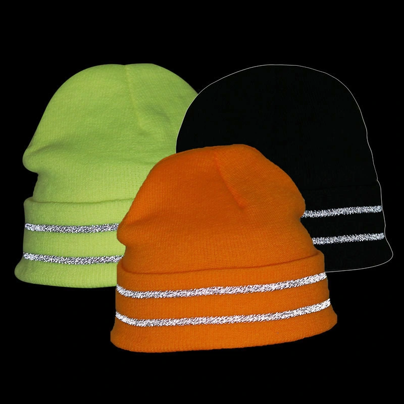 China Factory OEM Custom Logo Embroidered Acrylic Knitted Winter Beanie Hat