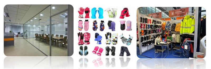 European USA Canadian Style Ski Gloves Mittens for Children Youths
