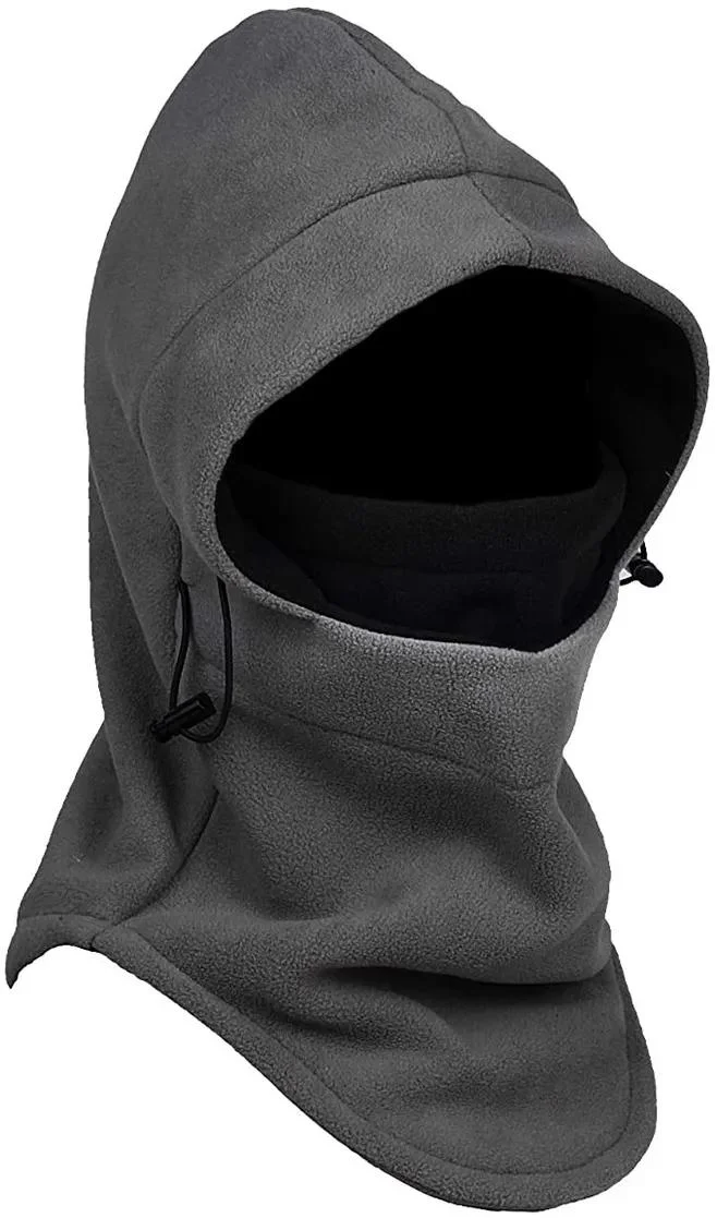 Hiking Camping Cycle Polar Fleece Outdoor Balaclava Snood Double Layer Adjustable Neck Tube Scarf