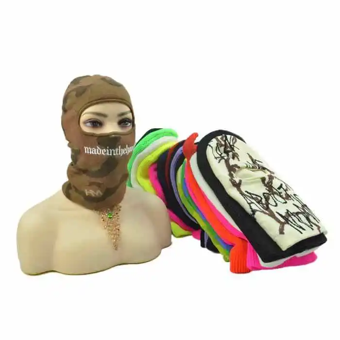 One Hole Balaclava Face Mask UV Protection Men Women Sun Hood Tactical Ski Msak Fashion OEM Balaclava